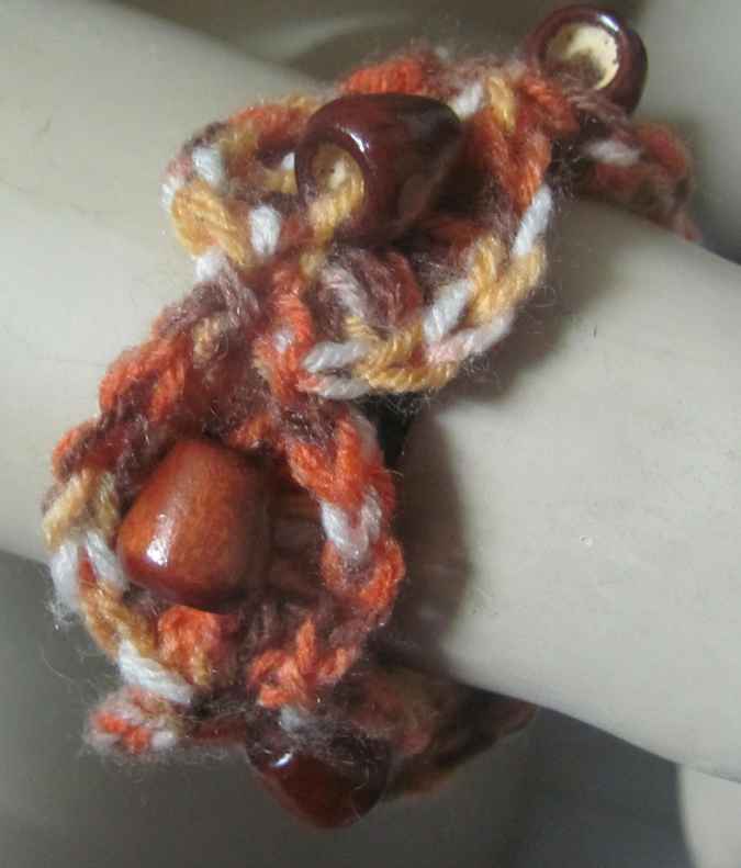 large image of art item: accessory &ndash; bracelet beads brown