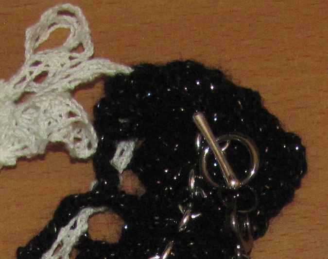 large image of art item: accessory &ndash; bracelet black with beads