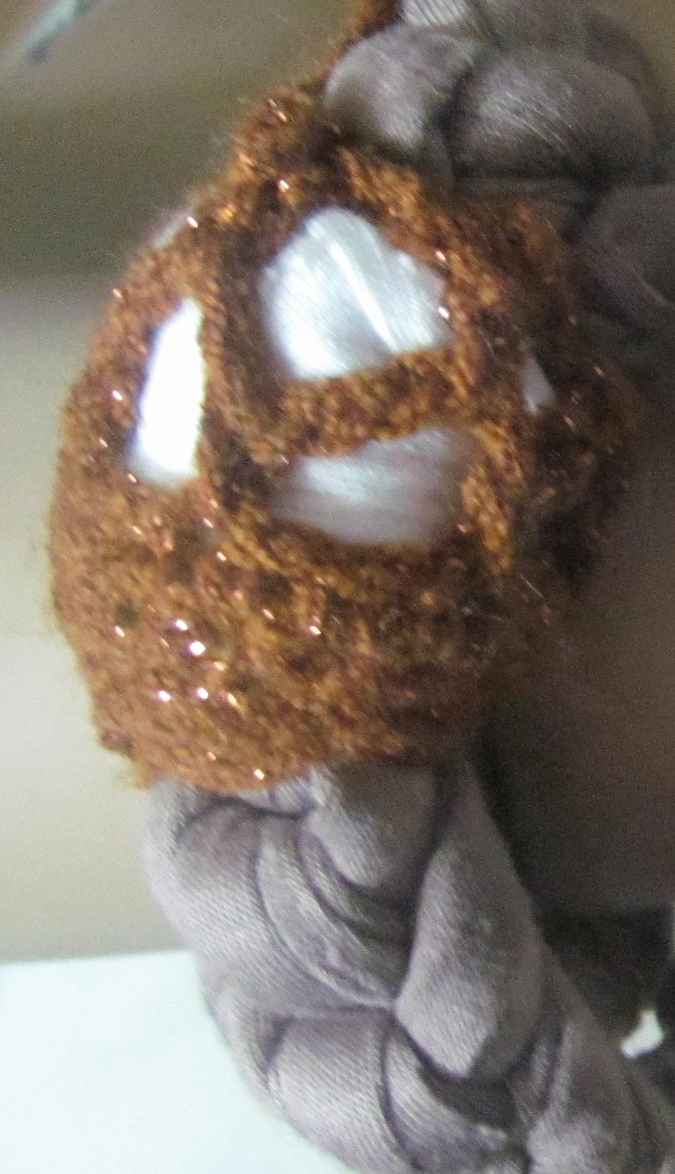 large image of art item: accessory &ndash; bracelet brown gold