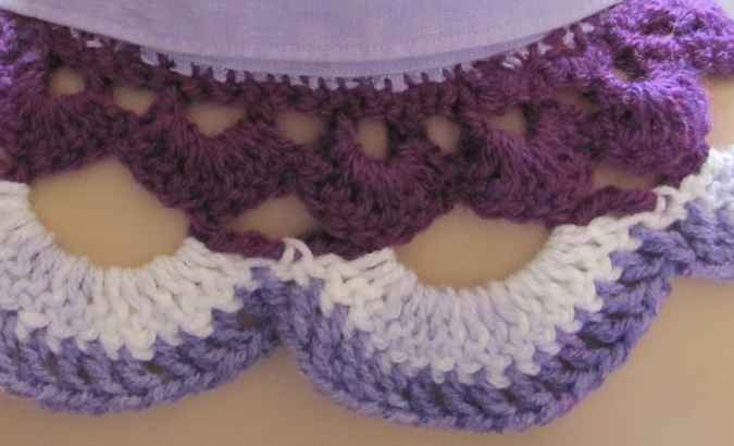 large image of art item: accessory &ndash; collar blue and purple