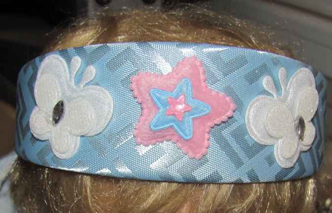 large image of art item: accessory &ndash; head decoration apples stars