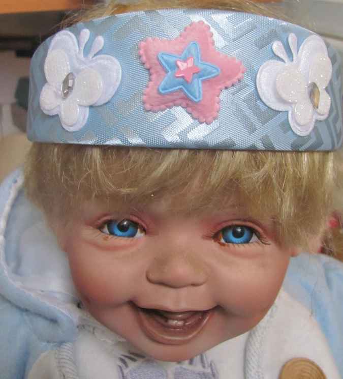 large image of art item: accessory &ndash; head decoration apples stars