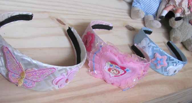 large image of art item: accessory &ndash; head decoration apples stars