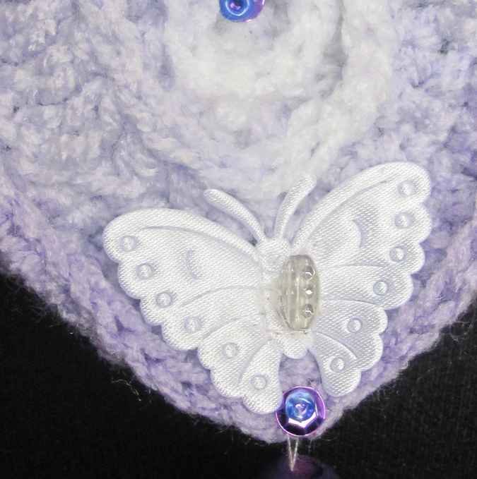 large image of art item: accessory &ndash; heart purple