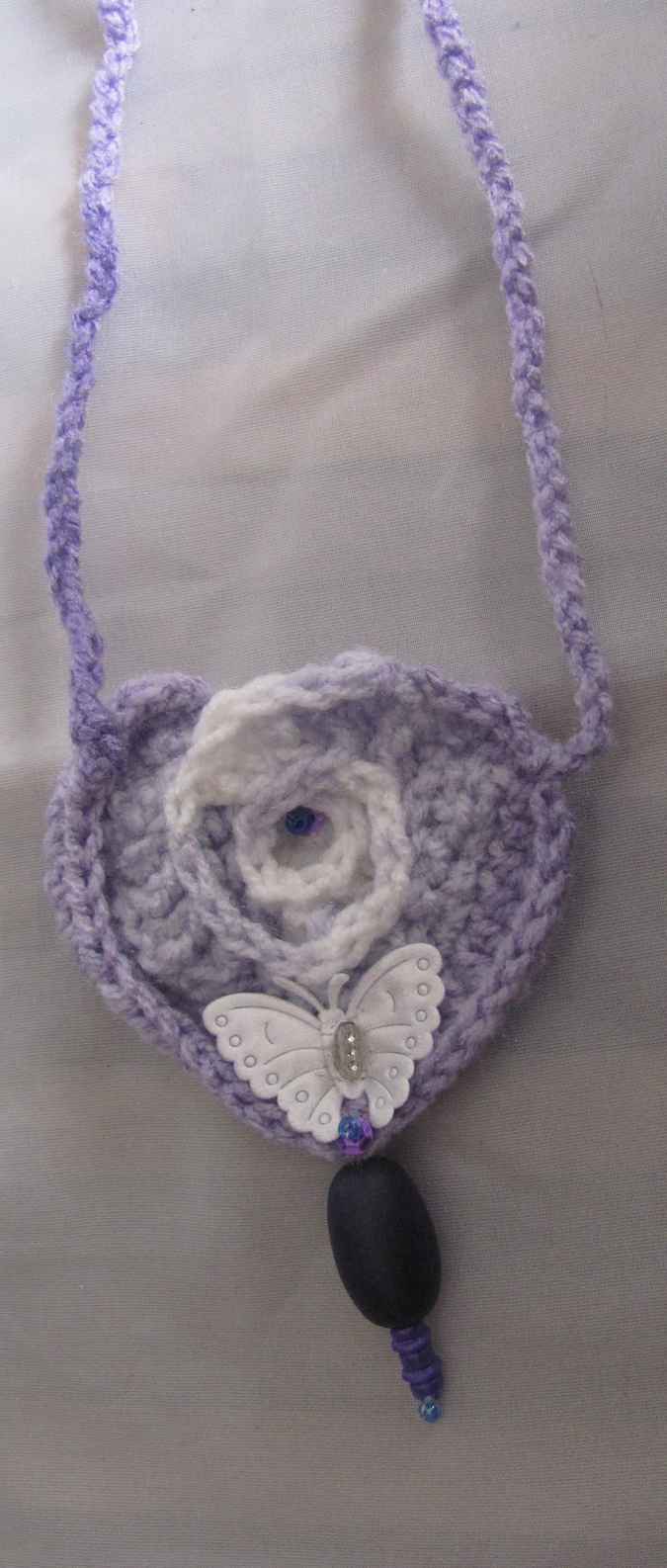 large image of art item: accessory &ndash; heart purple