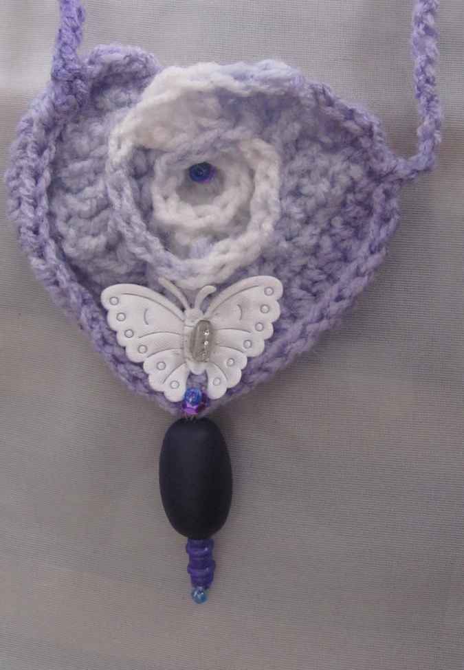 large image of art item: accessory &ndash; heart purple