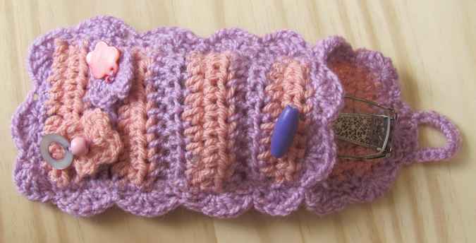 large image of art item: accessory &ndash; cell phone pocket pink