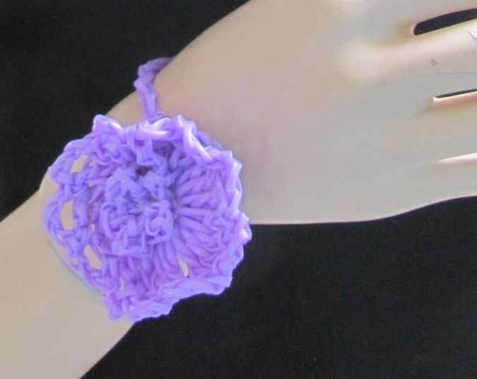 large image of art item: accessory &ndash; necklace purple doll