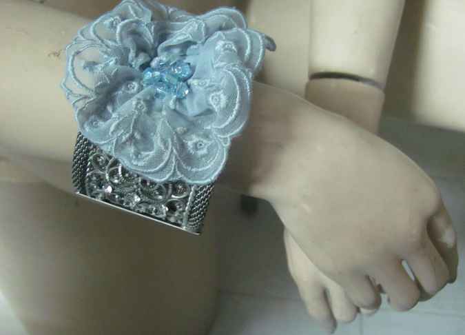 large image of art item: accessory &ndash; bracelet gray rose