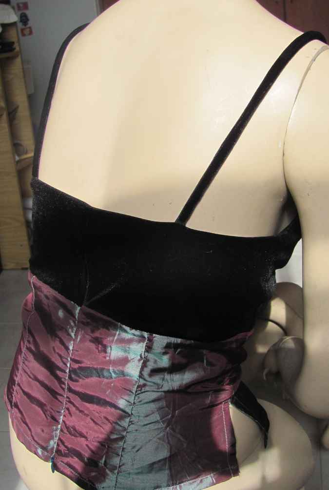 large image of art item: accessory &ndash; black vintage top