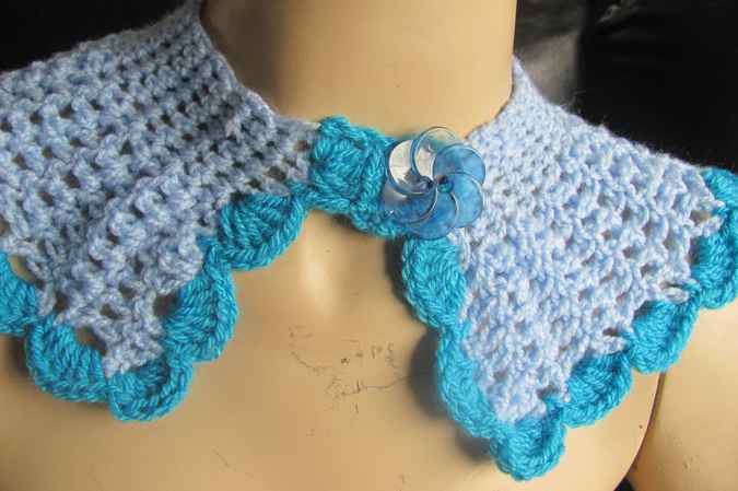 large image of art item: accessory &ndash; capeletcyan blue