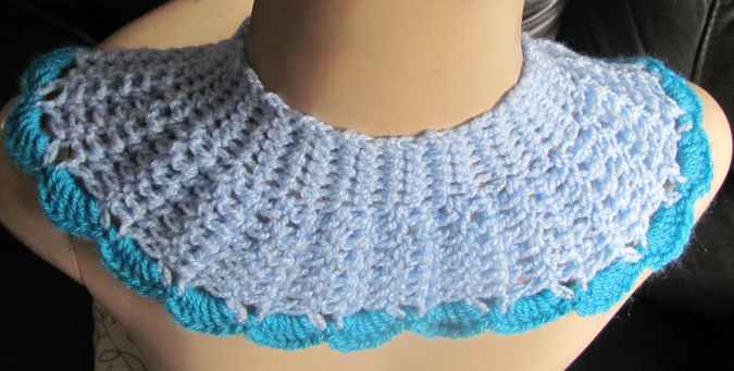 large image of art item: accessory &ndash; capeletcyan blue