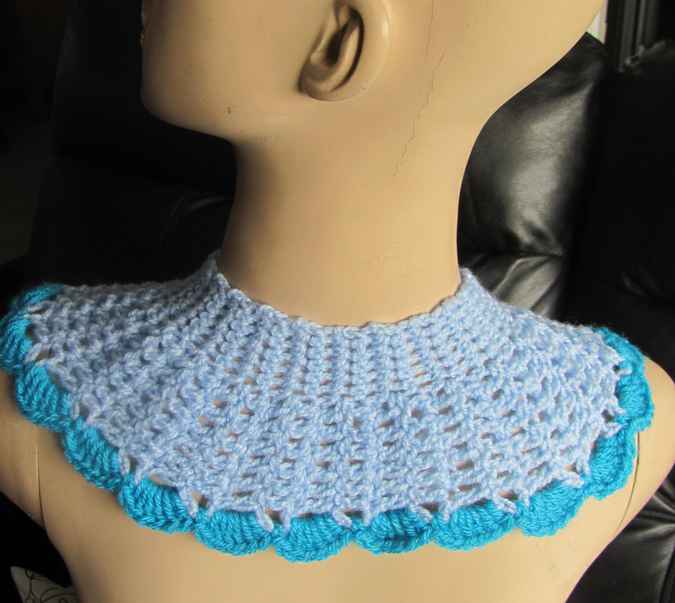 large image of art item: accessory &ndash; capeletcyan blue