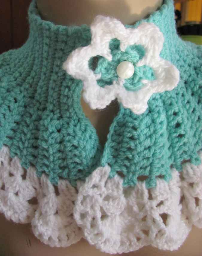 large image of art item: accessory &ndash; capeletflower cyan white