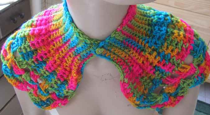 large image of art item: accessory &ndash; capeletcolorful