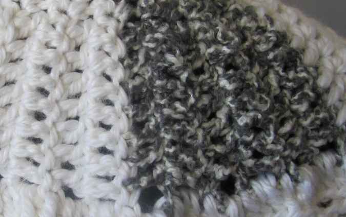 large image of art item: accessory &ndash; capeletblack white