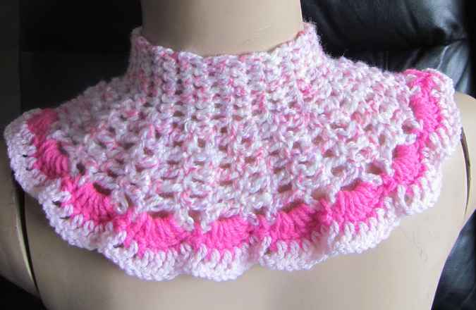 large image of art item: accessory &ndash; capeletpink purple