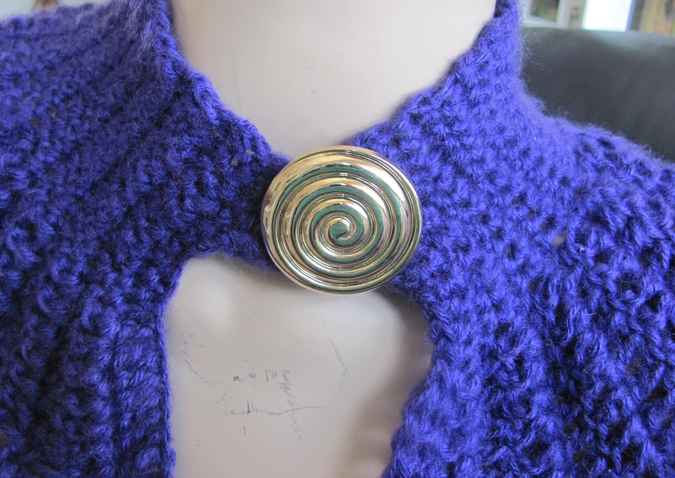 large image of art item: accessory &ndash; capeletpurple