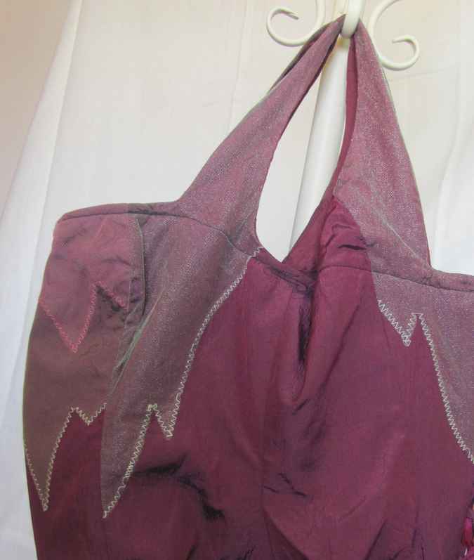 large image of art item: bag &ndash; button pink