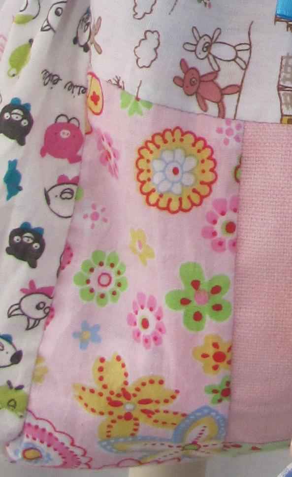 large image of art item: bag &ndash; doll and blue ribbon