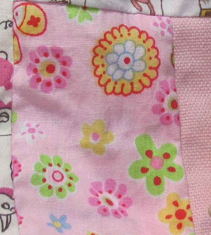 large image of art item: bag &ndash; doll and blue ribbon