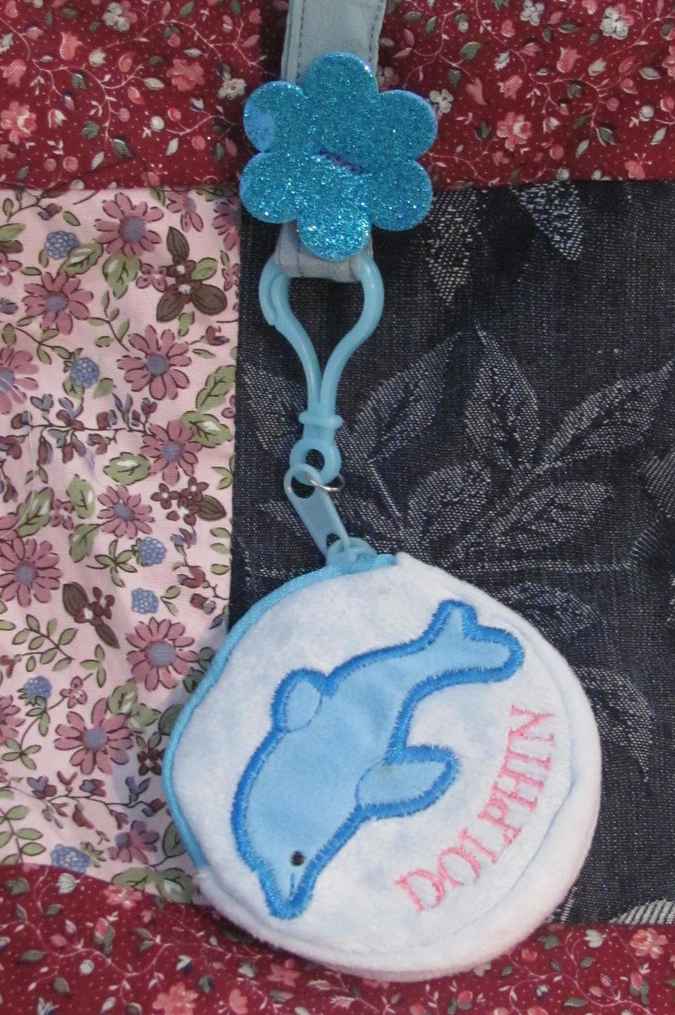 large image of art item: bag &ndash; dolphin blue