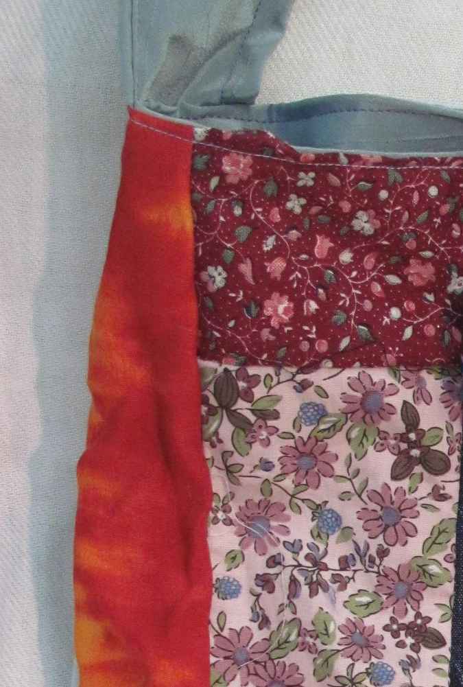 large image of art item: bag &ndash; dolphin blue