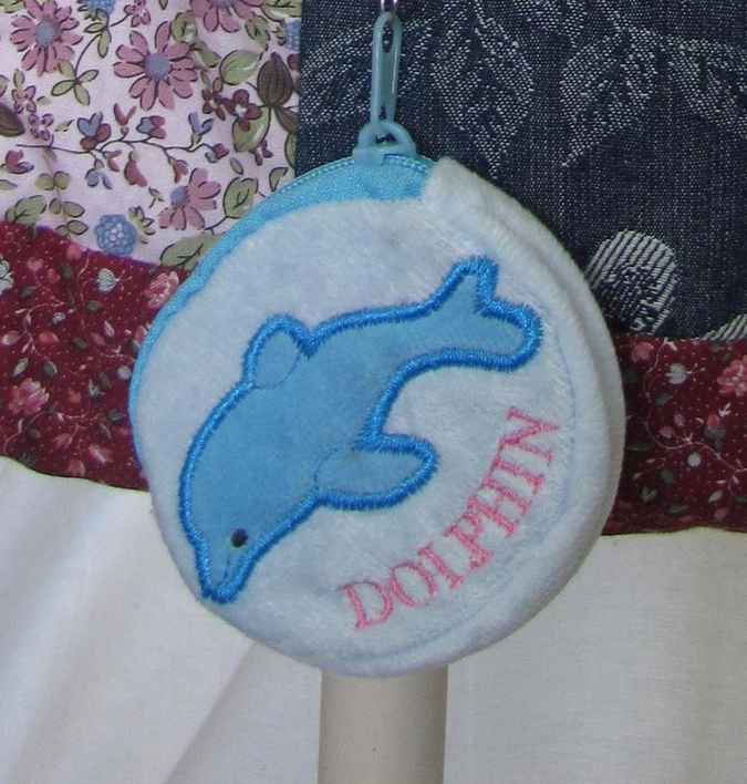 large image of art item: bag &ndash; dolphin blue