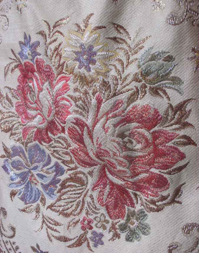 large image of art item: bag &ndash; embroidery flowers red blue
