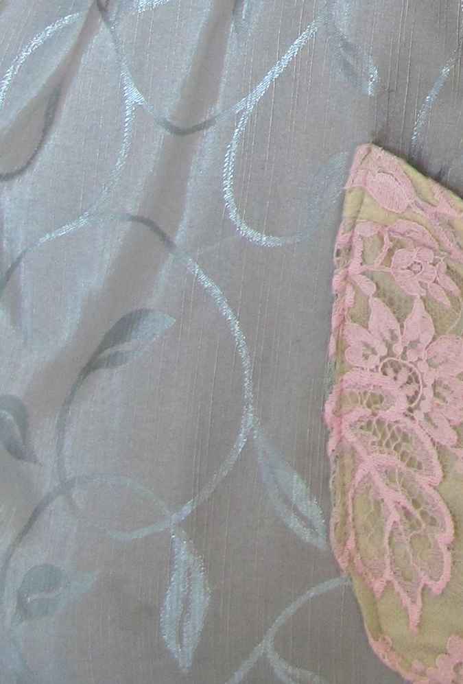 large image of art item: bag &ndash; gray pouch pink