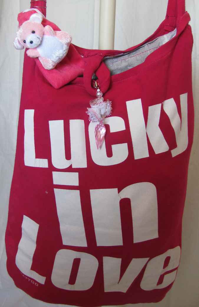 large image of art item: bag &ndash; lucky in 'love'
