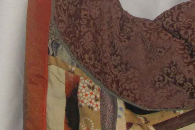 large image of art item: bag &ndash; orange brown