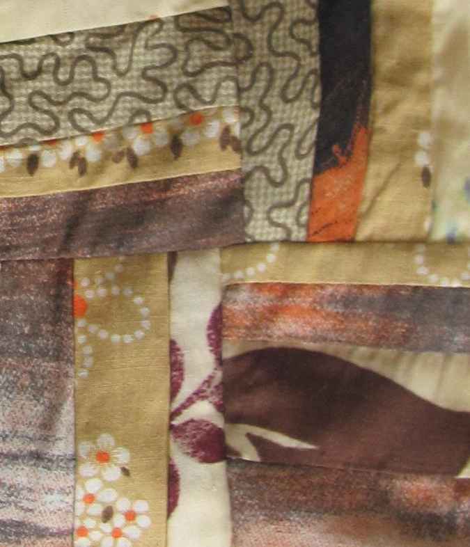 large image of art item: bag &ndash; orange brown