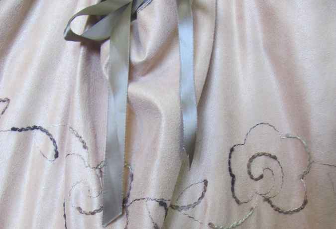 large image of art item: bag &ndash; peach flowers crochet