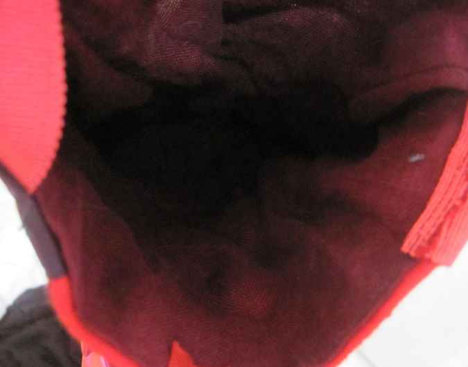 large image of art item: bag &ndash; pink red with shiny pink purse