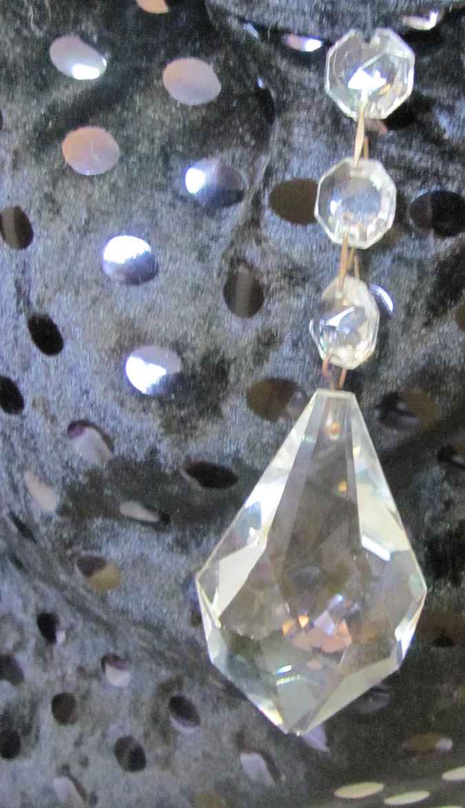 large image of art item: bag &ndash; sequins and crystal