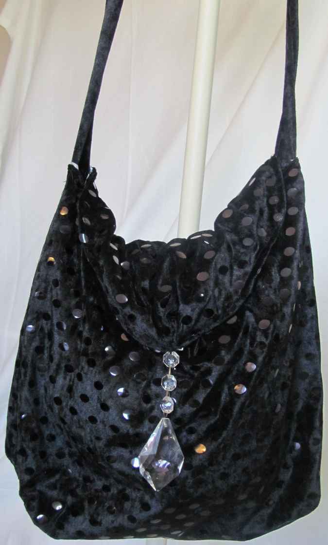 large image of art item: bag &ndash; sequins and crystal