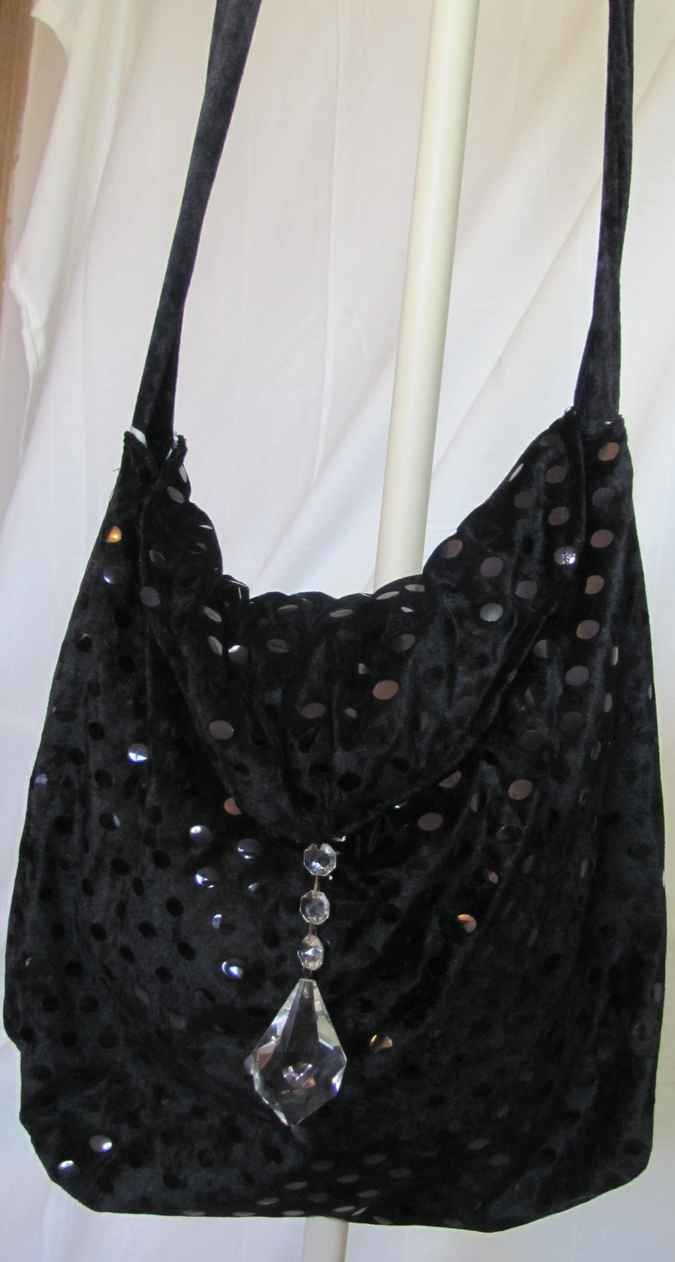 large image of art item: bag &ndash; sequins and crystal
