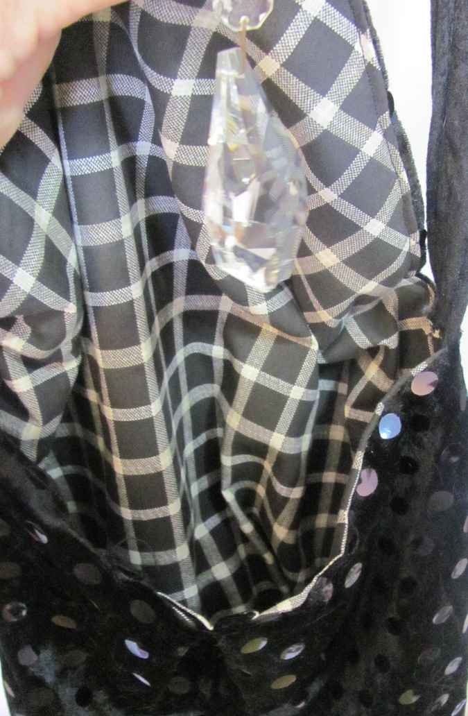 large image of art item: bag &ndash; sequins and crystal