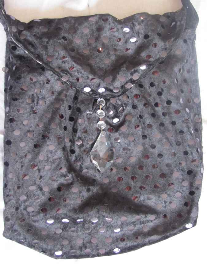 large image of art item: bag &ndash; sequins and crystal