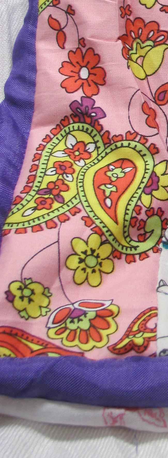 large image of art item: bag &ndash; teddy bear purple