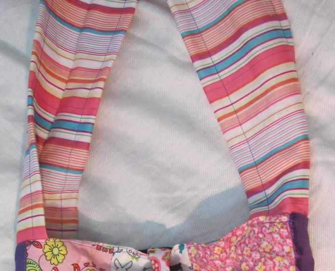 large image of art item: bag &ndash; teddy bear purple