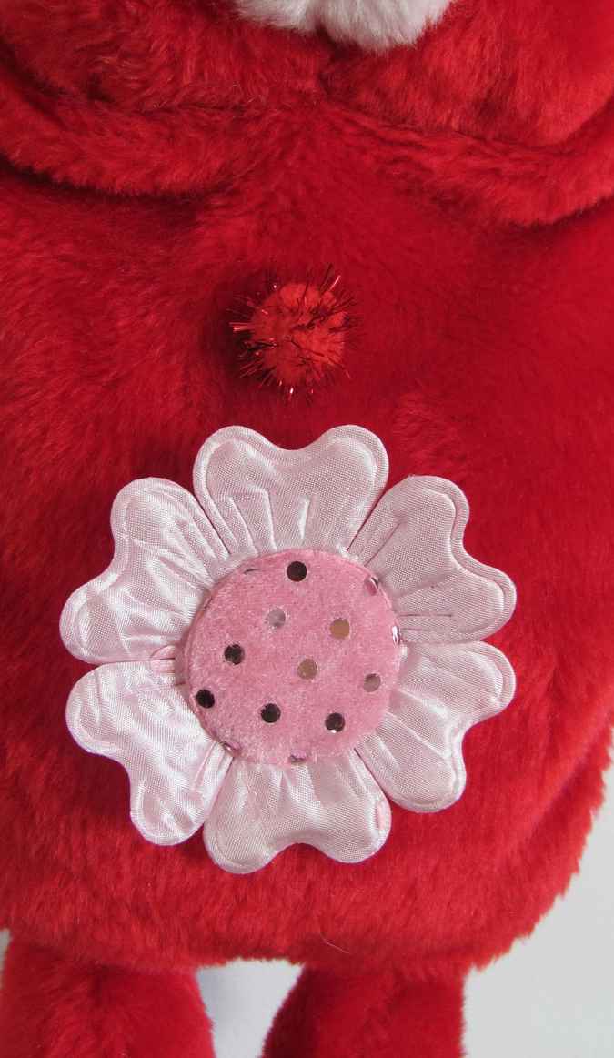 large image of art item: bag &ndash; teddy bear zipper red