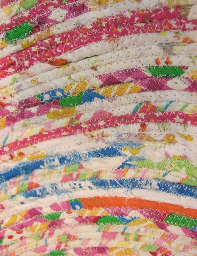 large image of art item: basket &ndash; flowers pinkish