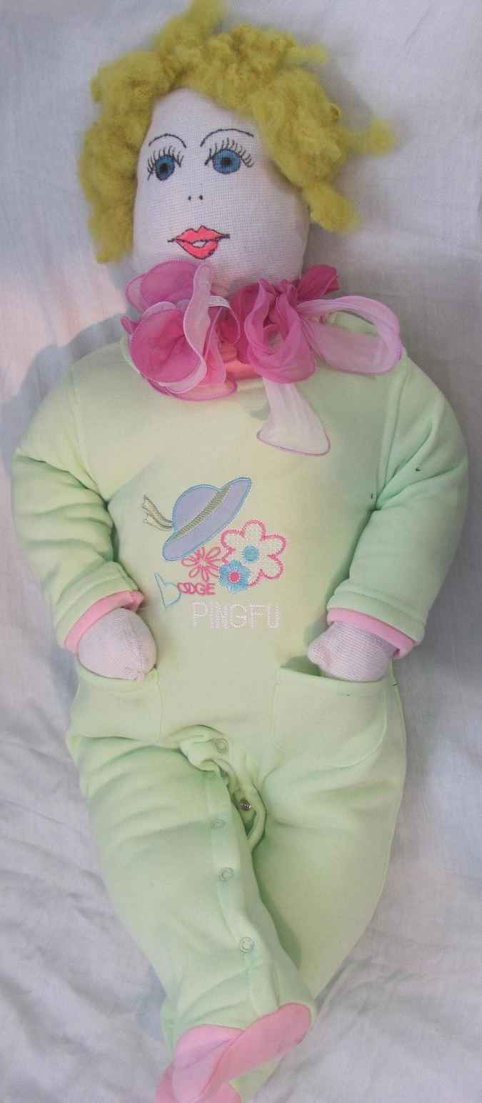 large image of art item: doll &ndash; blondy