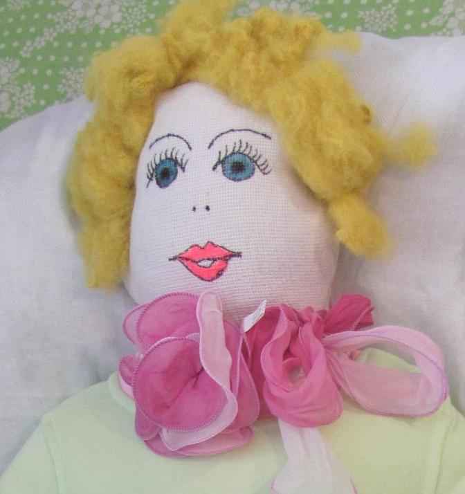 large image of art item: doll &ndash; blondy