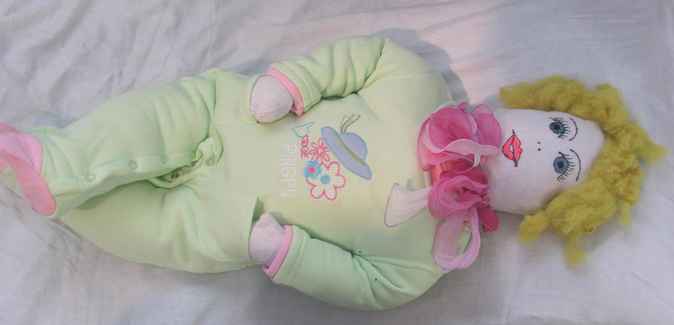 large image of art item: doll &ndash; blondy