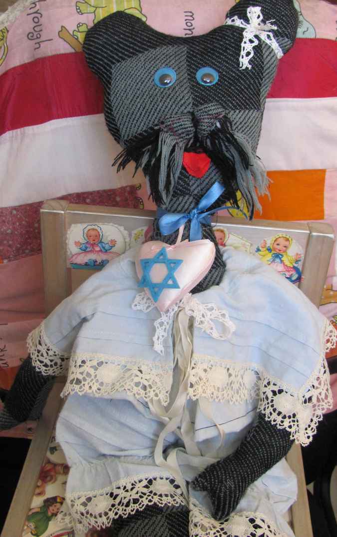 large image of art item: doll &ndash; cat