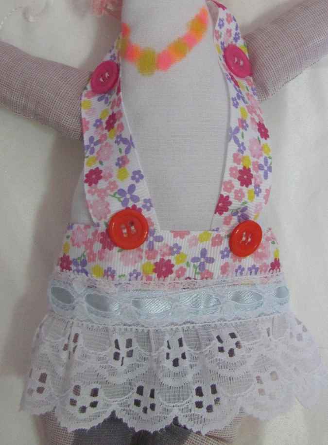 large image of art item: doll &ndash; doll with lace