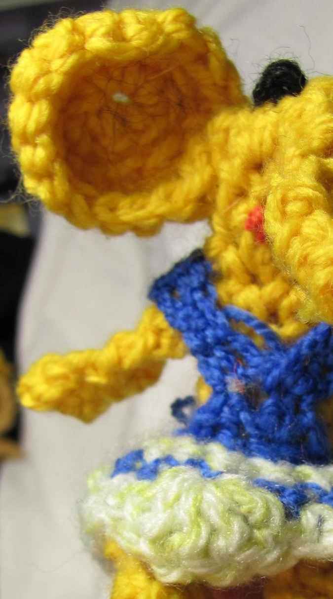 large image of art item: doll &ndash; finger puppet elephant